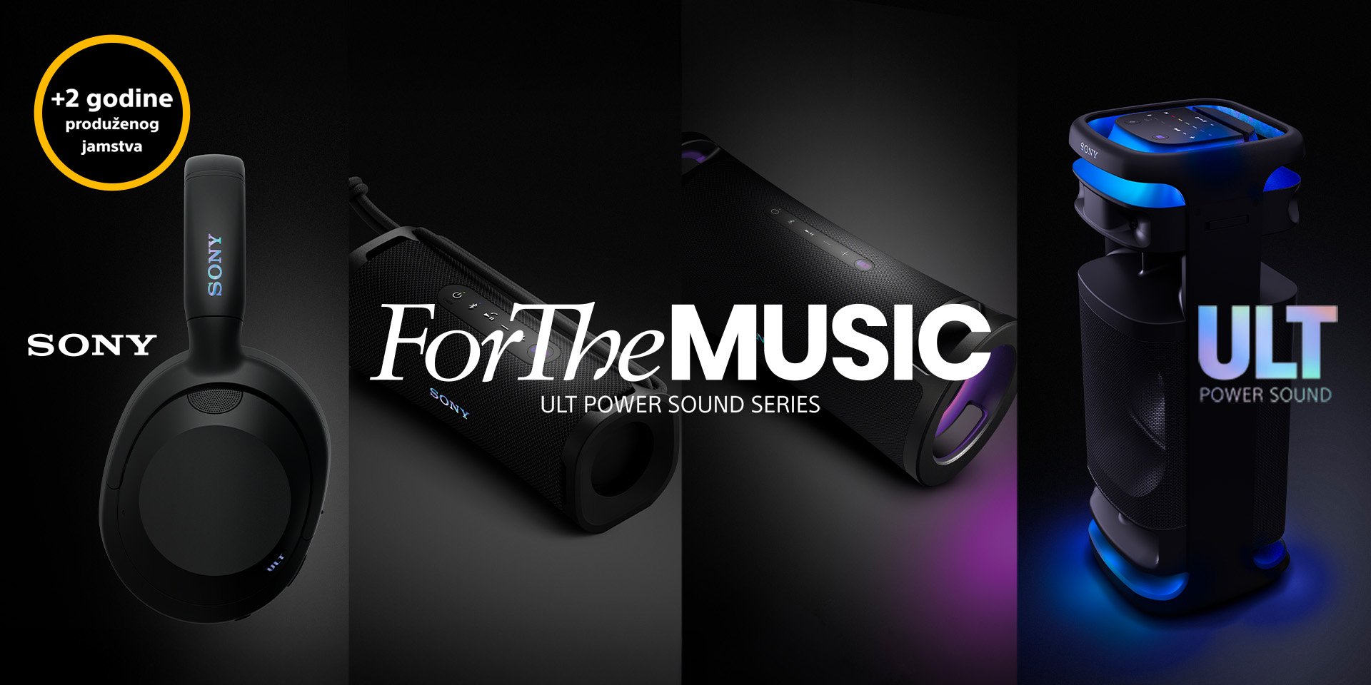 Sony audio produljeno jamstvo
